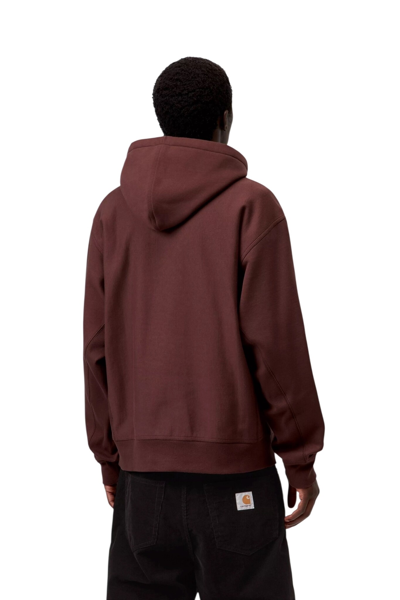Carhartt WIP Hooded American Script - Amarone