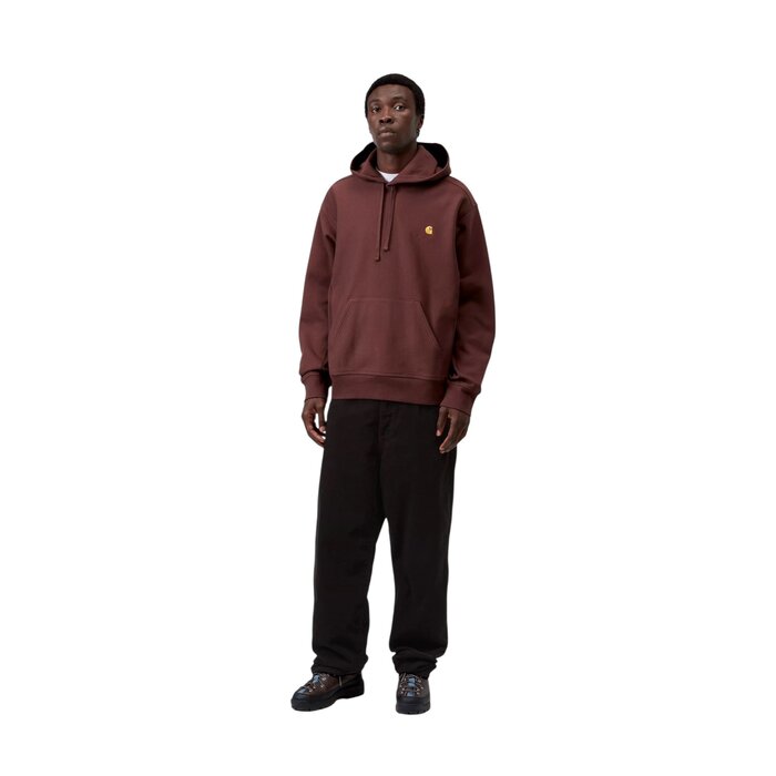 Carhartt WIP Hooded American Script - Amarone