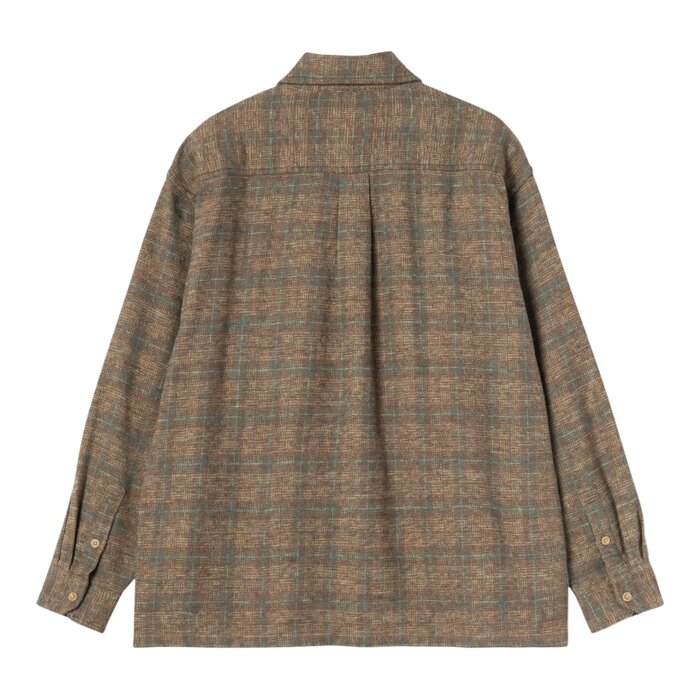 Carhartt WIP L/S Bagley Shirt - Bagley Check/Hamilton Brown