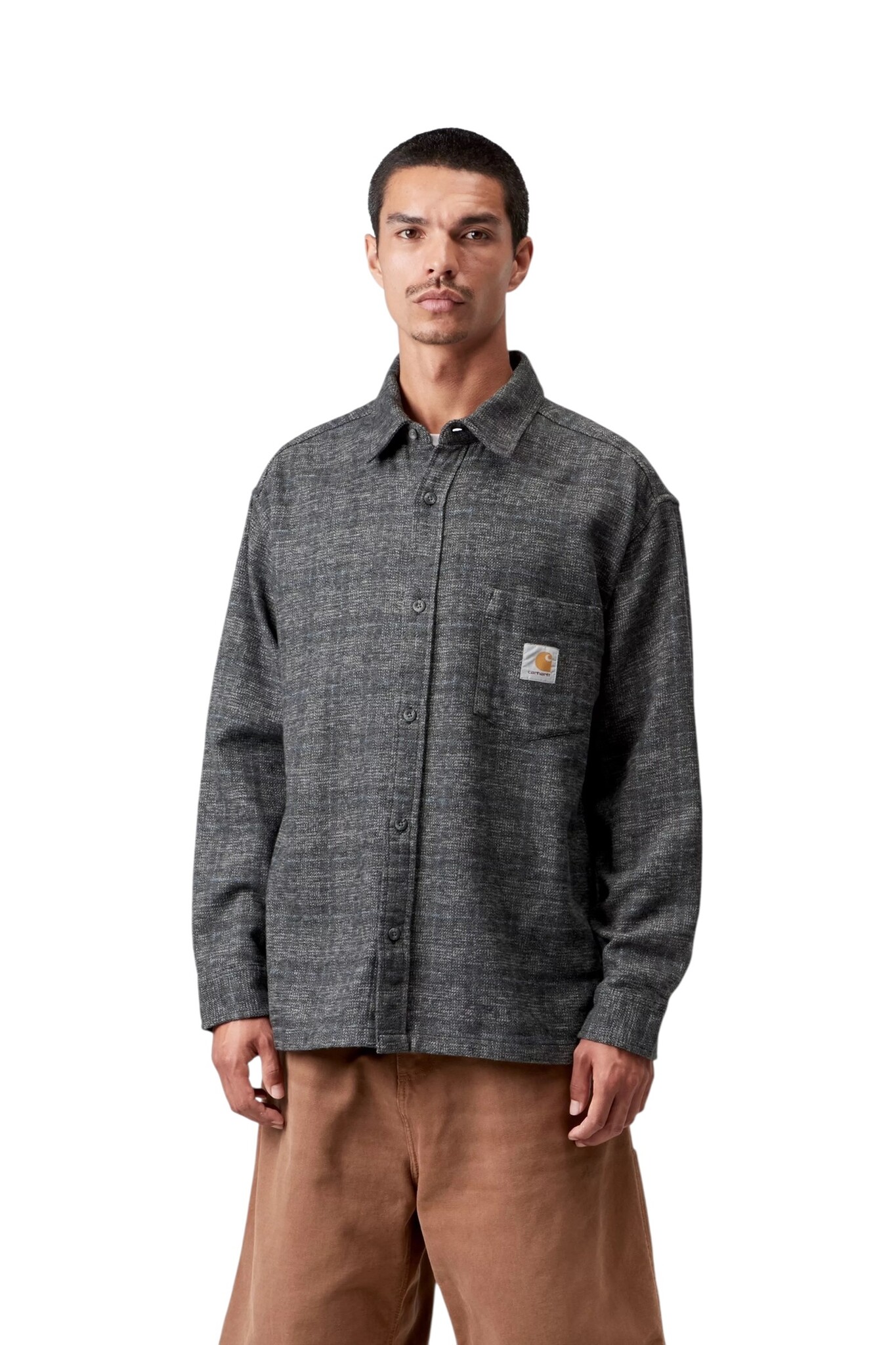 Carhartt WIP L/S Bagley Shirt - Bagley Check/Black
