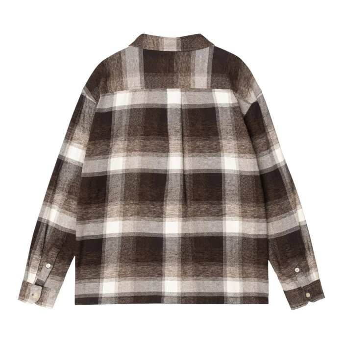 Carhartt WIP L/S Esterson Shirt - Esterson Check/Tobacco