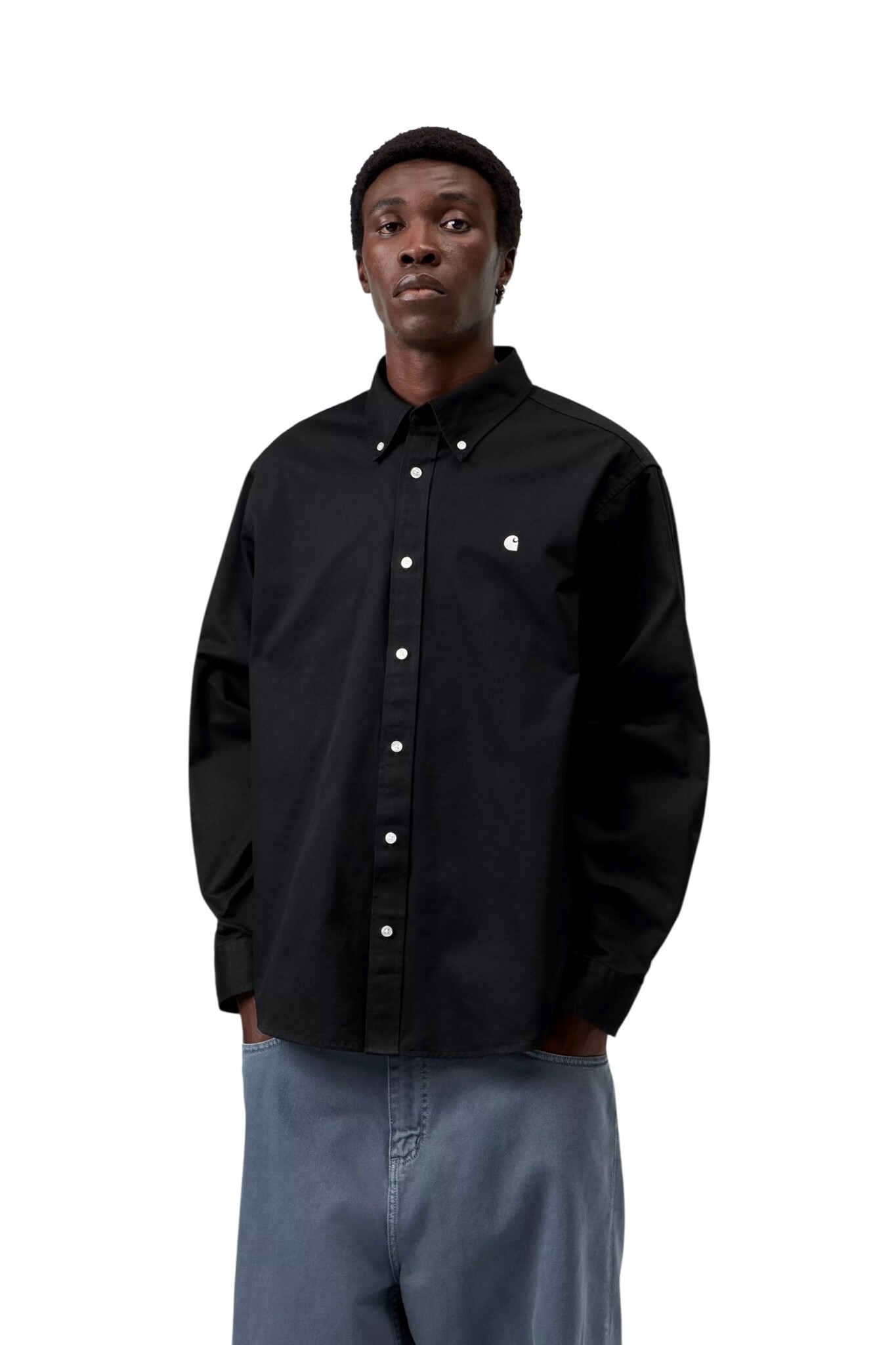 Carhartt WIP L/S OG Madison Shirt - Black