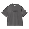 S/S Bricky Man T-Shirt - Soot Stone Dyed