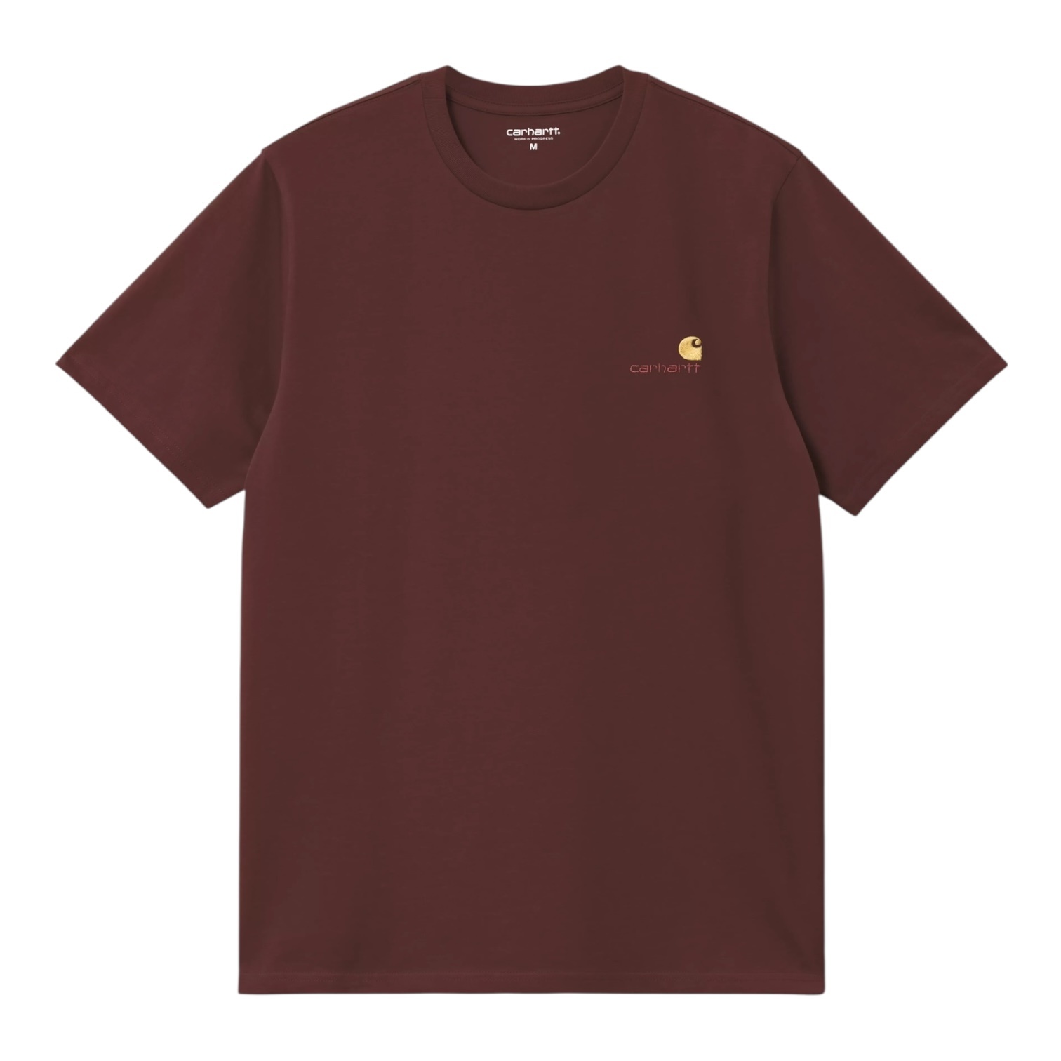 Carhartt WIP S/S American Script T-Shirt - Amarone