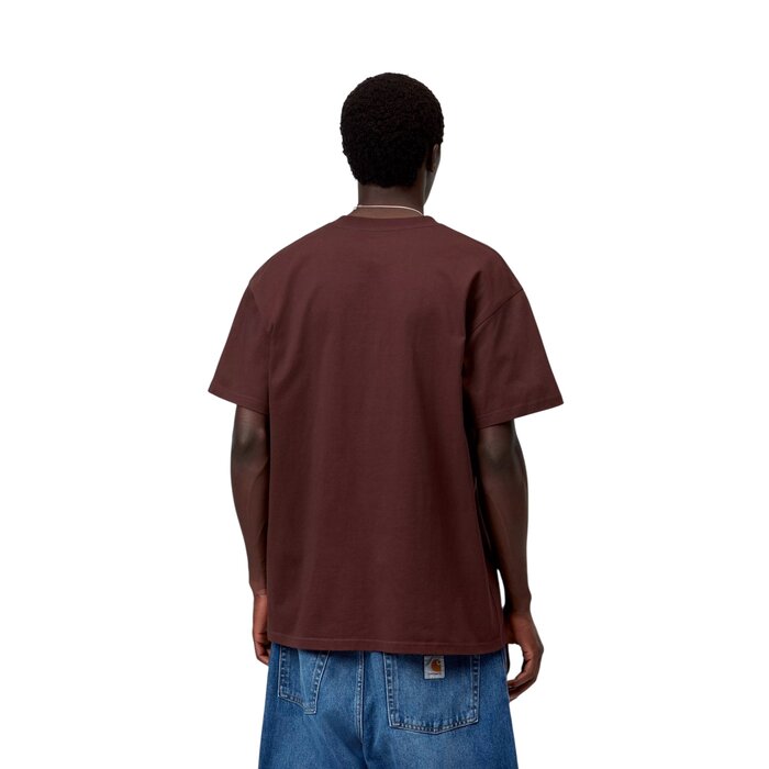 Carhartt WIP S/S American Script T-Shirt - Amarone