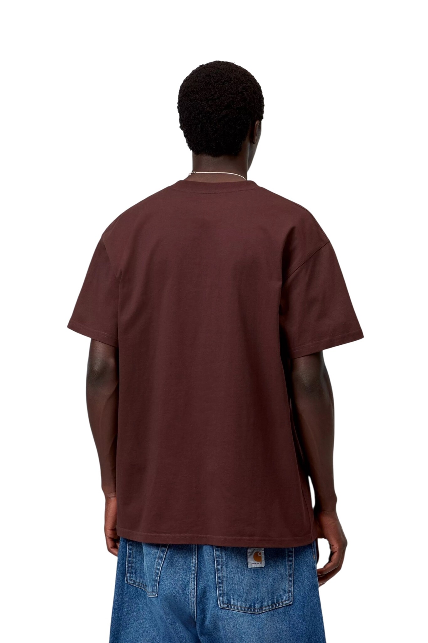 Carhartt WIP S/S American Script T-Shirt - Amarone