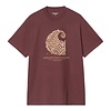 S/S Entrance T-Shirt - Amarone