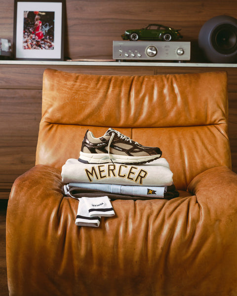 Mercer The Re-Run Cracked - Brown