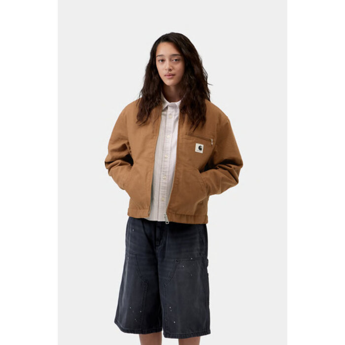 Carhartt WIP W' OG Detroit Jacket - WIP H Brown/Tobacco Rinsed