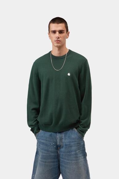 Carhartt WIP Madison Sweater - Dark Scarab/Wax