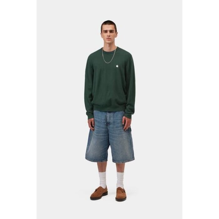 Carhartt WIP Madison Sweater - Dark Scarab/Wax