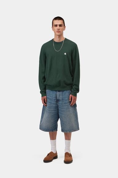 Carhartt WIP Madison Sweater - Dark Scarab/Wax