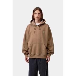 Carhartt WIP Hooded Vista Sweat - WIP H. Brown (Garment Dyed)