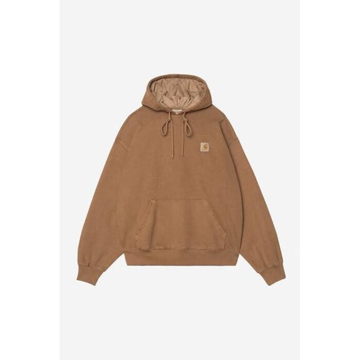 Carhartt WIP Hooded Vista Sweat - WIP H. Brown (Garment Dyed)