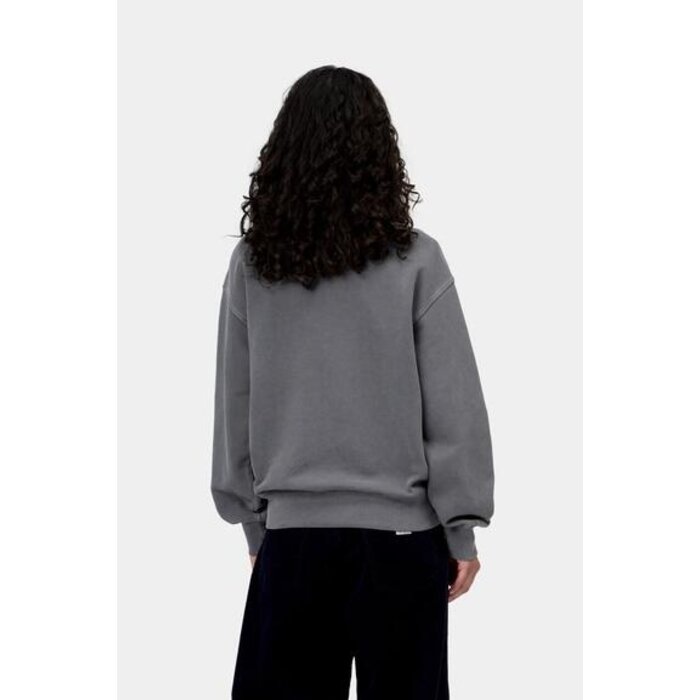 Carhartt WIP W' Nelson Sweatshirt - Styx(Garment Dyed)