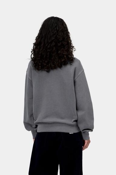 Carhartt WIP W' Nelson Sweatshirt - Styx(Garment Dyed)