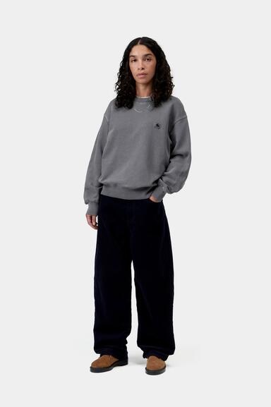 Carhartt WIP W' Nelson Sweatshirt - Styx(Garment Dyed)