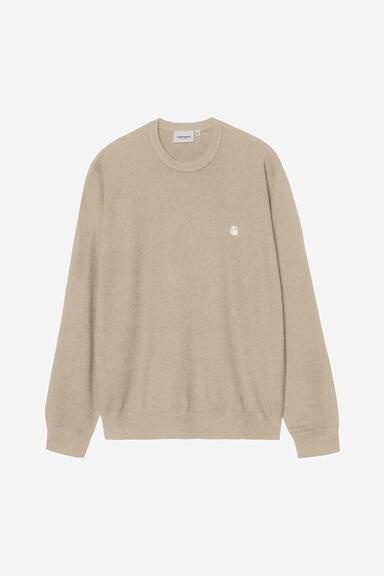 Carhartt WIP Madison Sweater -Fleur De Sel/Wax