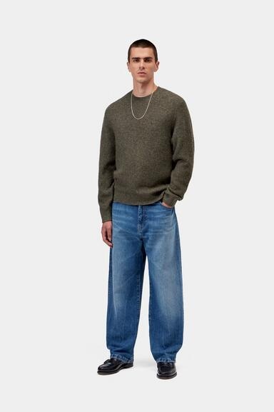 Carhartt WIP Curtis Sweater - Tangled Shungite