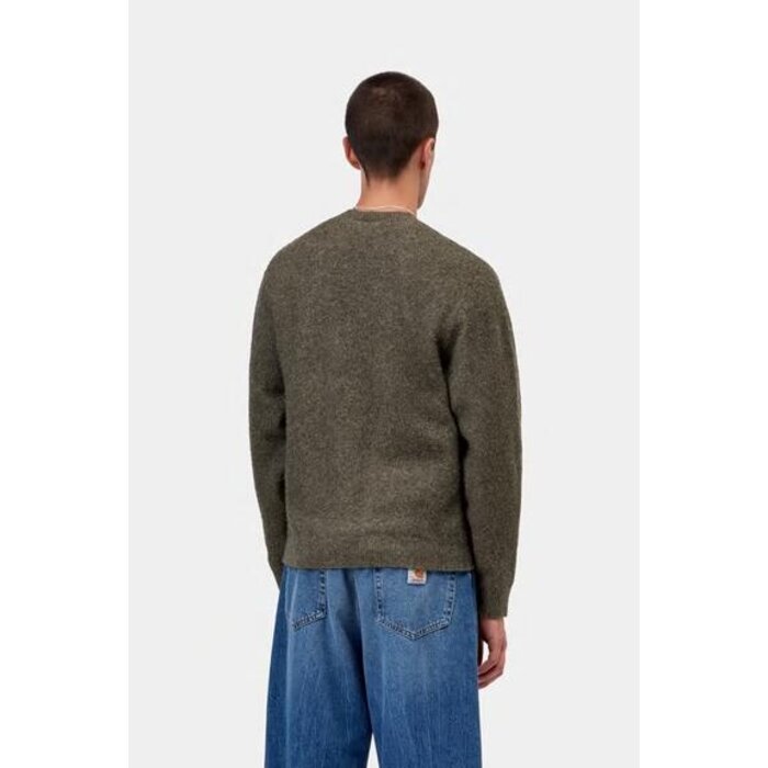 Carhartt WIP Curtis Sweater - Tangled Shungite
