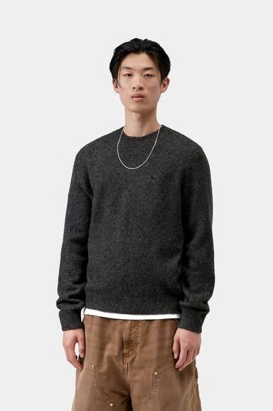 Carhartt WIP Curtis Sweater - Tangled Black
