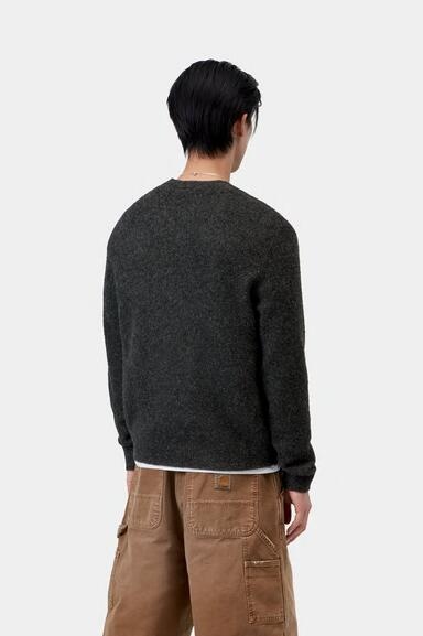 Carhartt WIP Curtis Sweater - Tangled Black