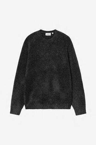 Carhartt WIP Curtis Sweater - Tangled Black