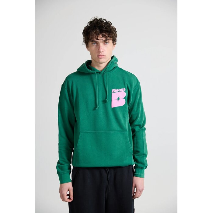 Bisous Skateboards Hoodie Sunski - Forest