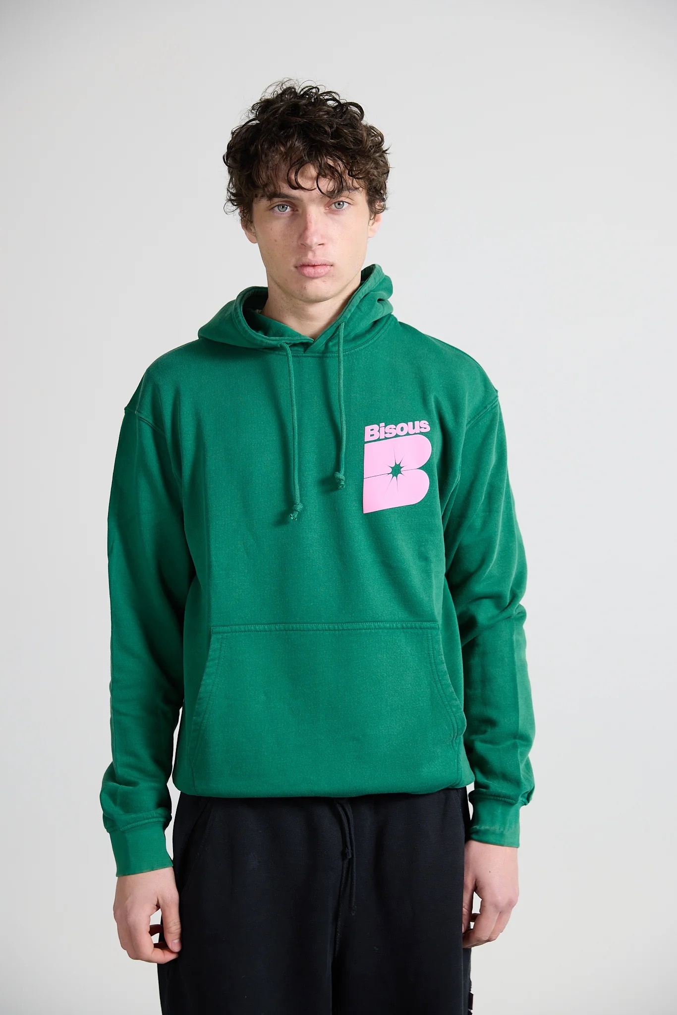 Bisous Skateboards Hoodie Sunski - Forest