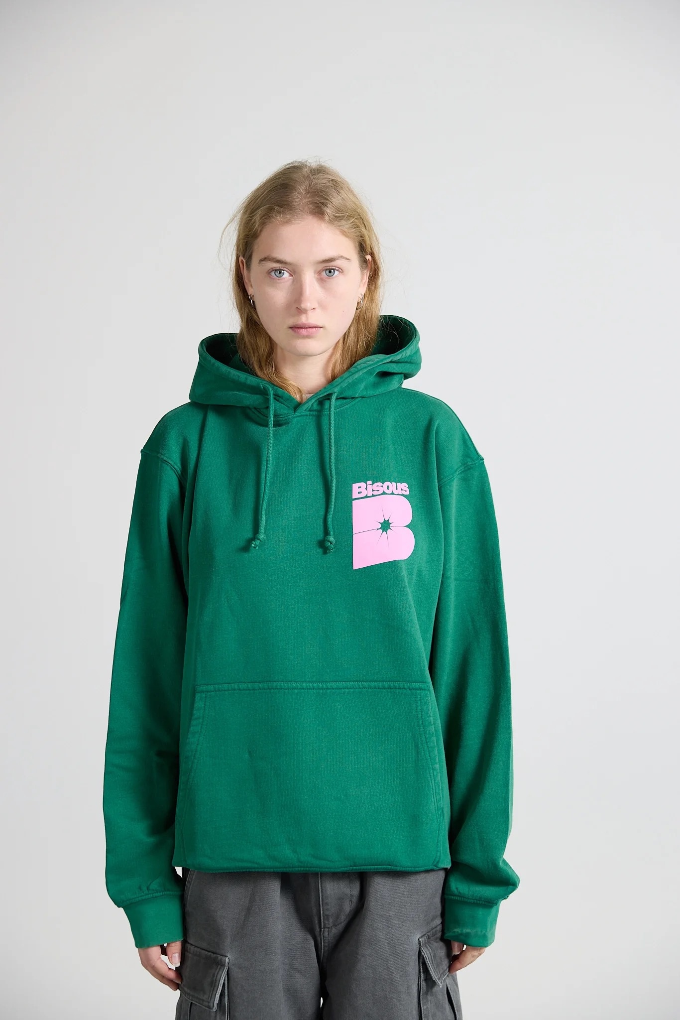 Bisous Skateboards Hoodie Sunski - Forest