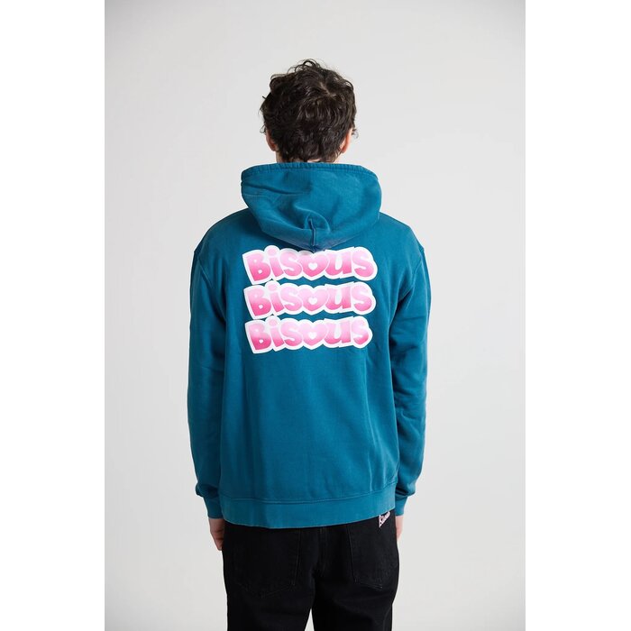 Bisous Skateboards Hoodie Tony - Blue