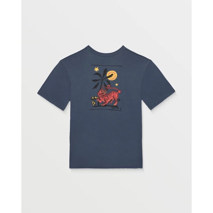 Volcom Weirdcard S/S T-Shirt - Storm Blue