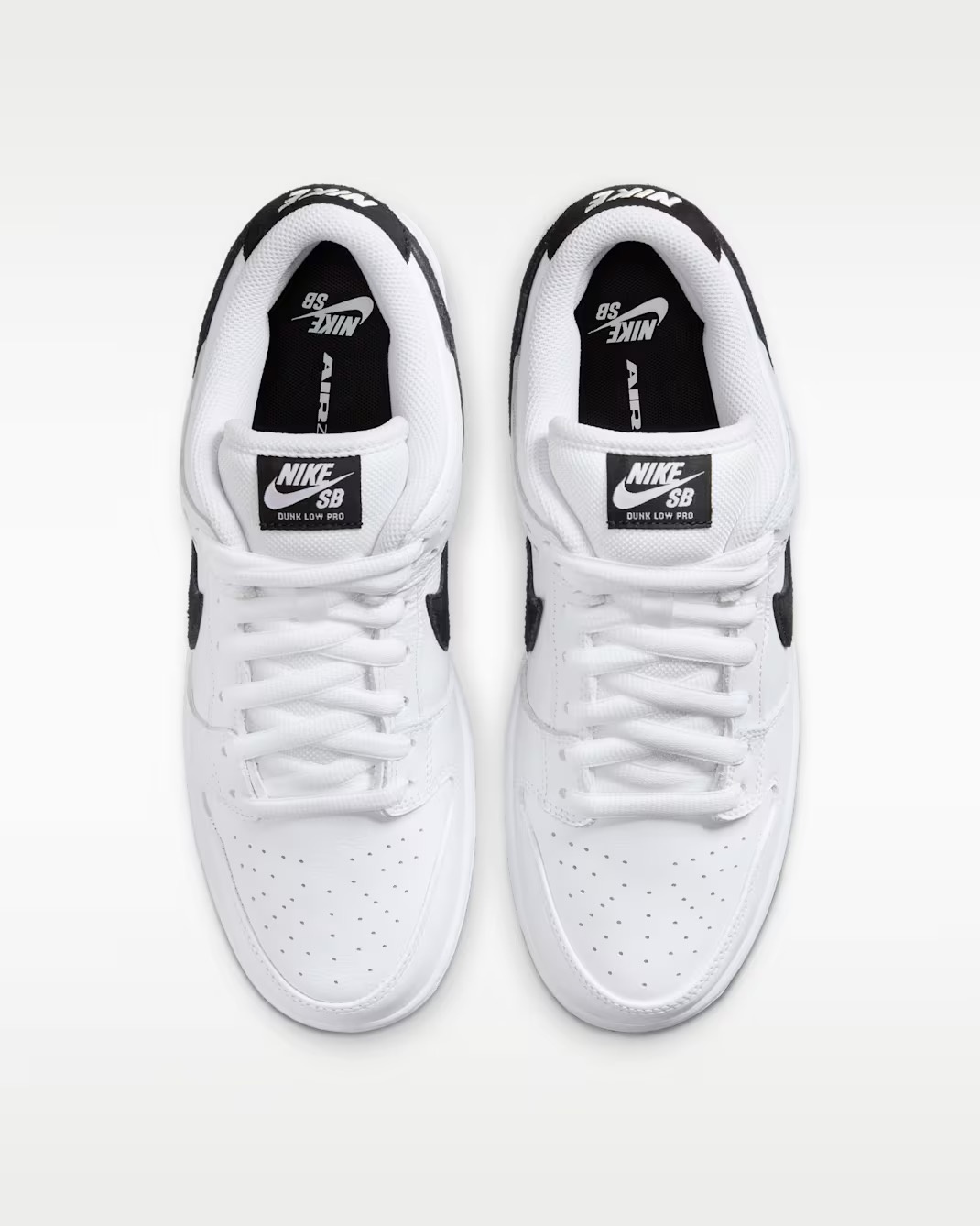 Nike SB SB Dunk Low Pro - White/Black/White