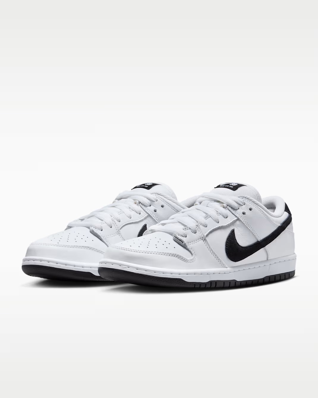 Nike SB SB Dunk Low Pro - White/Black/White