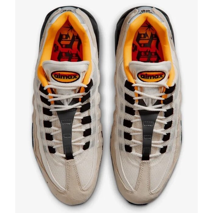 Nike SB SB Air Max 95 WCP  - Sail/Black-Laser Orange