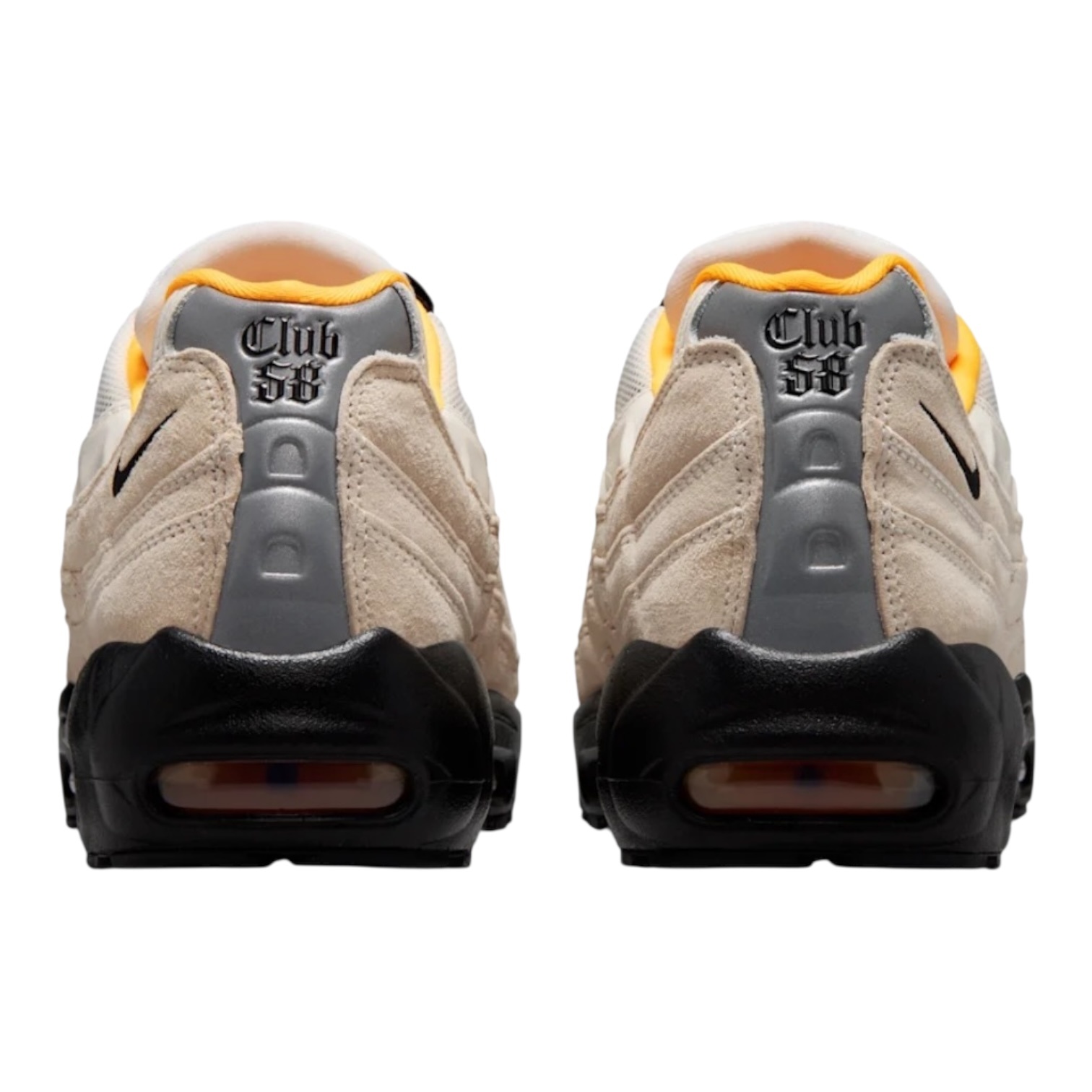 Nike SB SB Air Max 95 WCP  - Sail/Black-Laser Orange