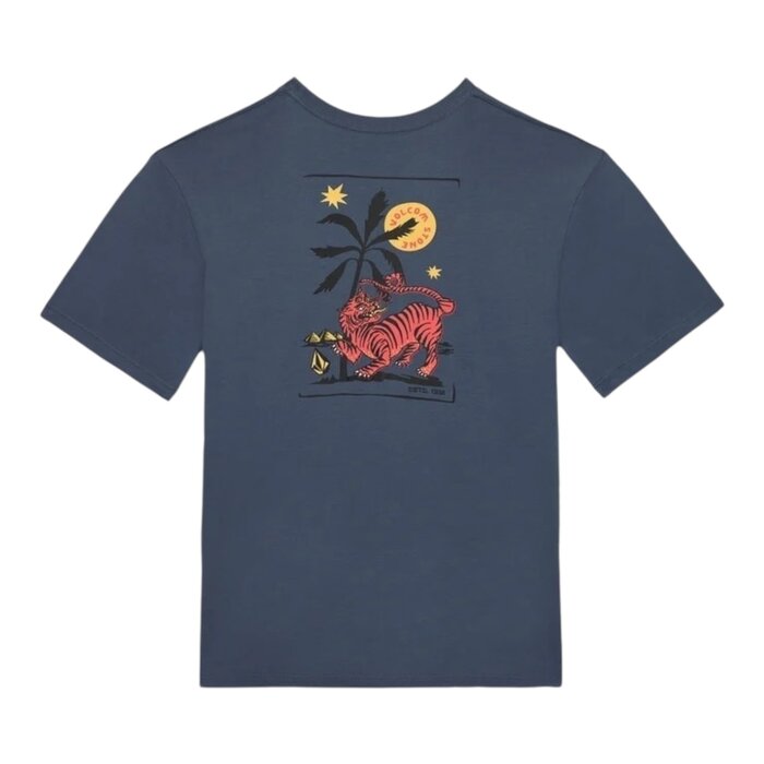 Volcom Weirdcard S/S T-Shirt - Storm Blue