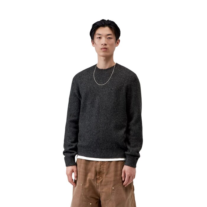 Carhartt WIP Curtis Sweater - Tangled Black