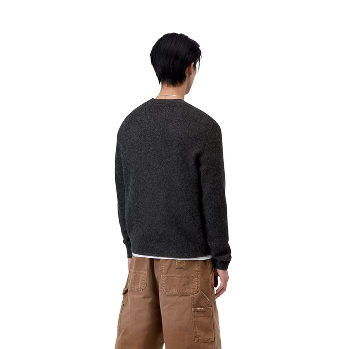 Carhartt WIP Curtis Sweater - Tangled Black