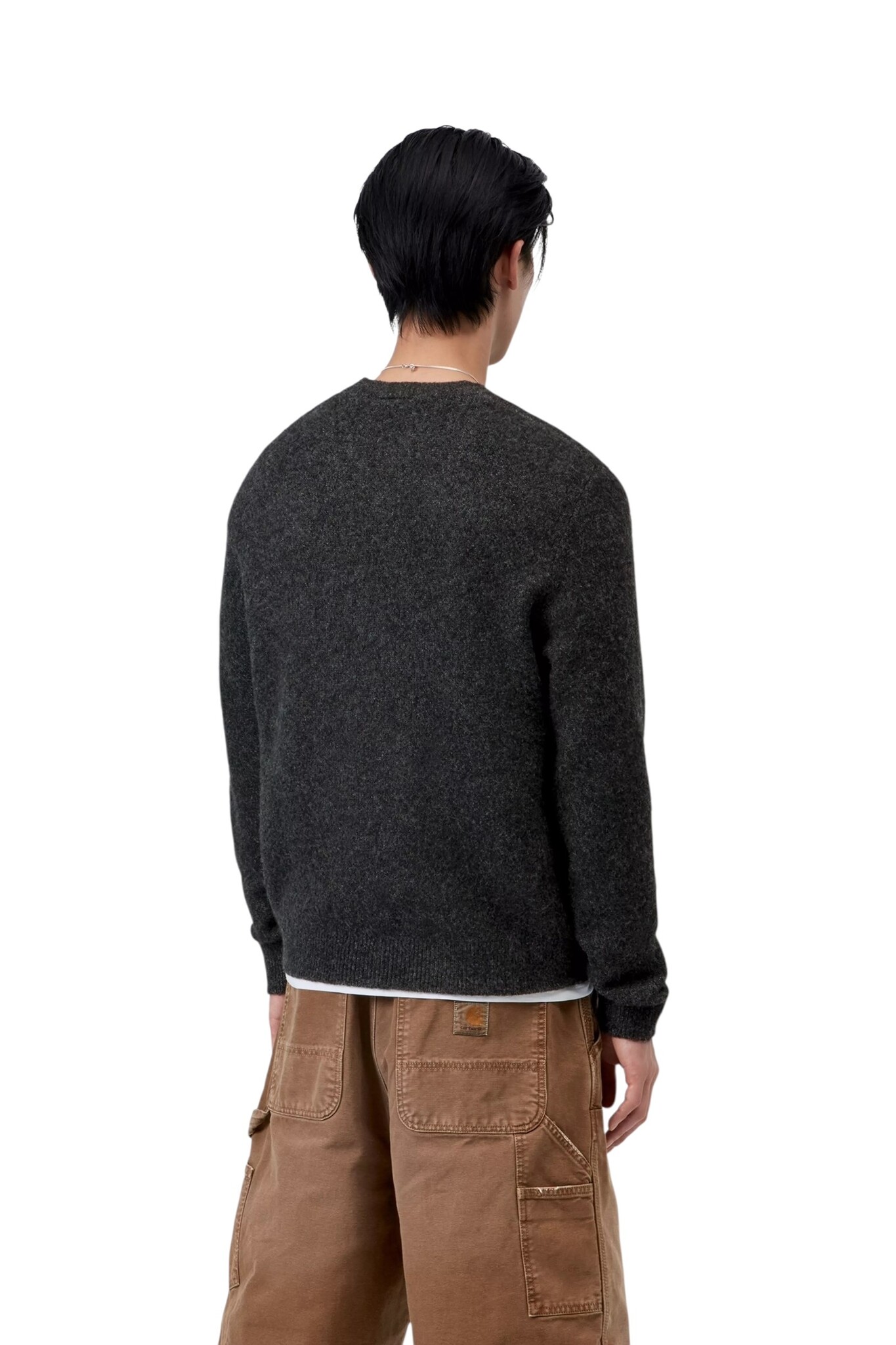 Carhartt WIP Curtis Sweater - Tangled Black