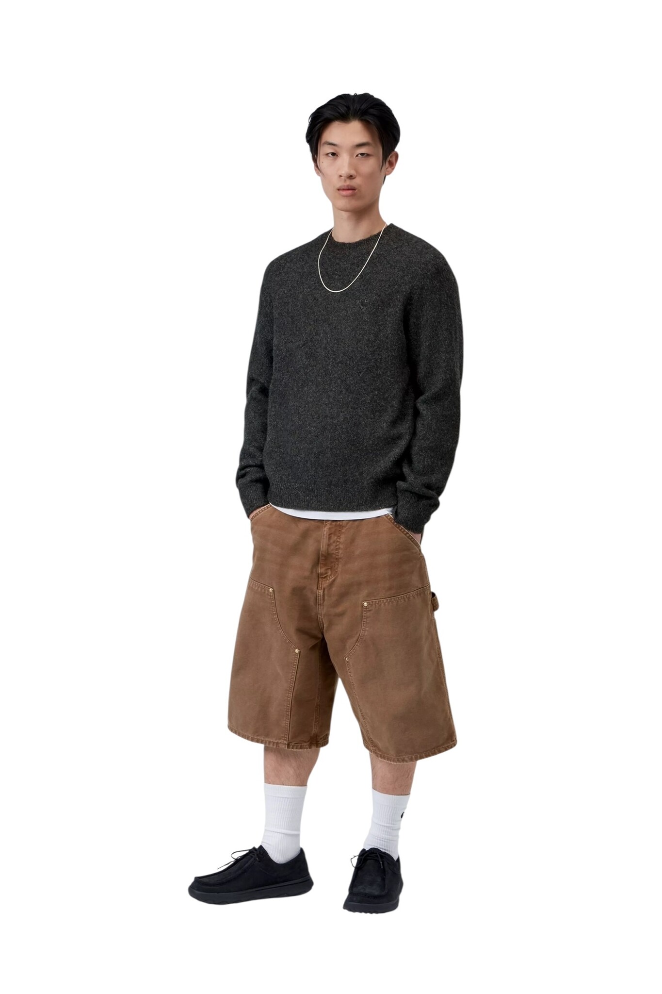 Carhartt WIP Curtis Sweater - Tangled Black