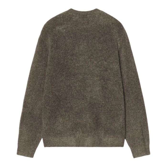 Carhartt WIP Curtis Sweater - Tangled Shungite