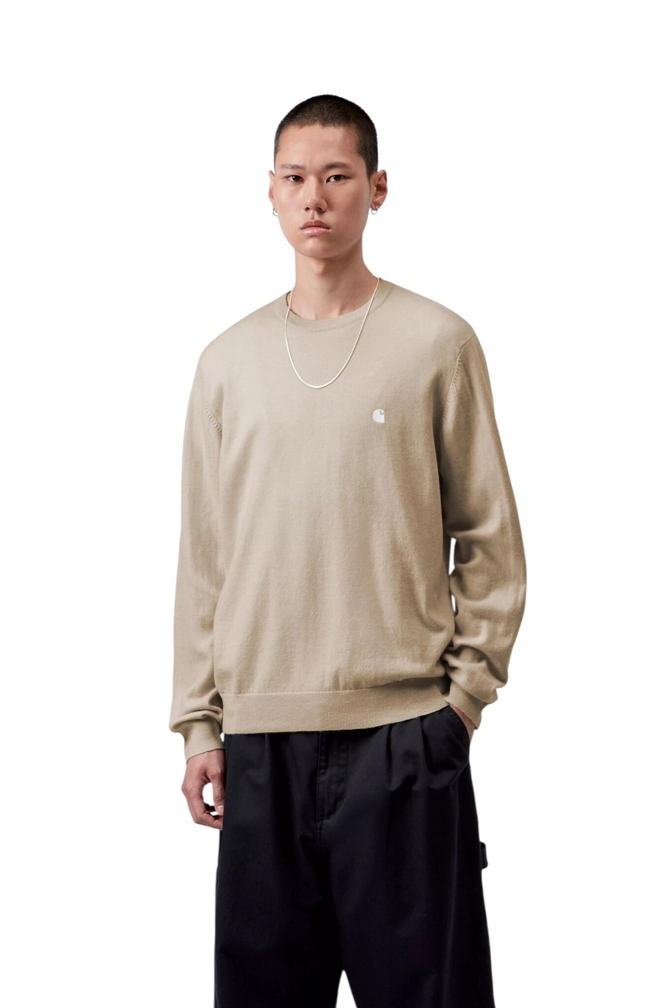 Carhartt WIP Madison Sweater -Fleur De Sel/Wax