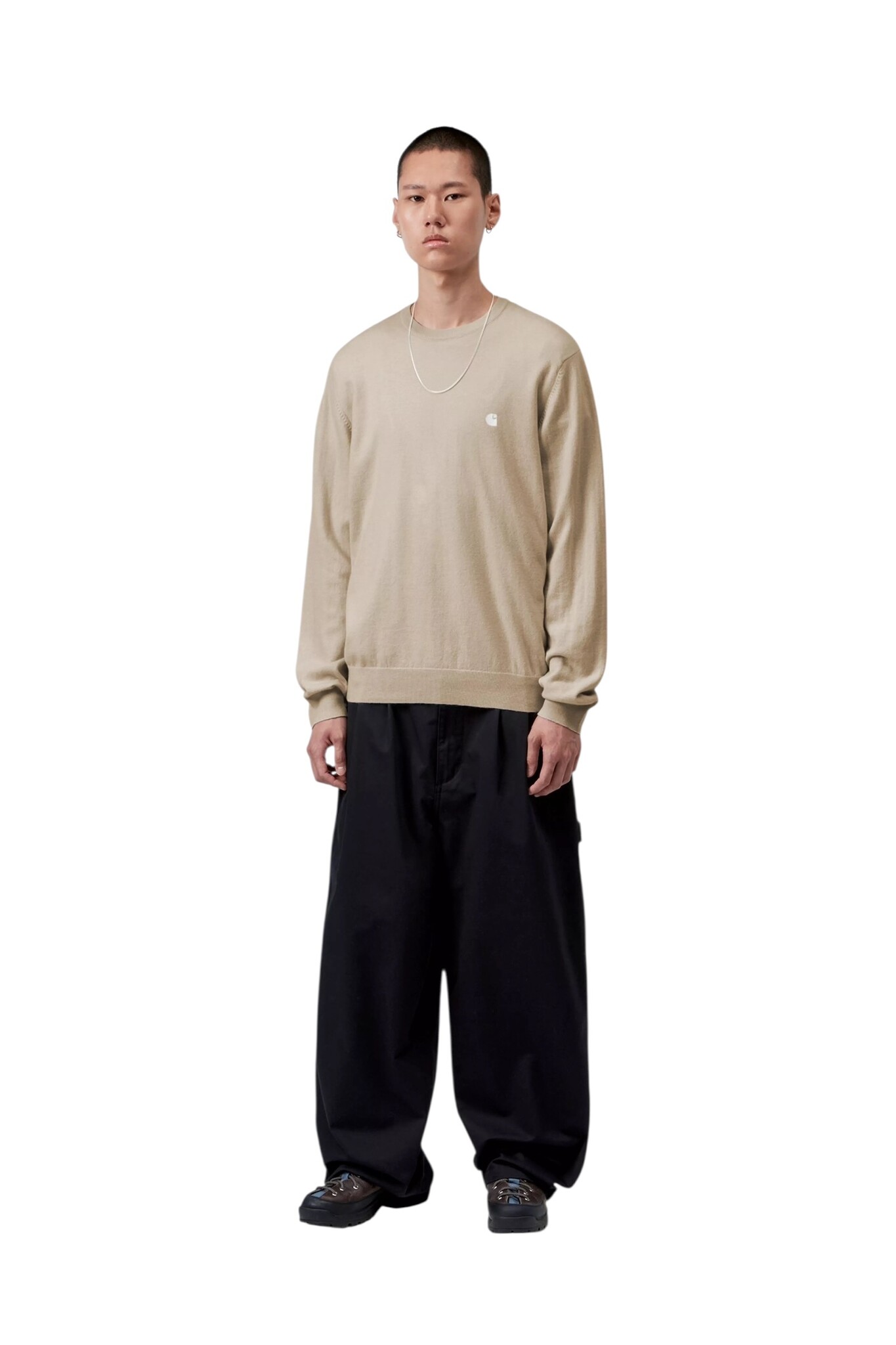 Carhartt WIP Madison Sweater -Fleur De Sel/Wax