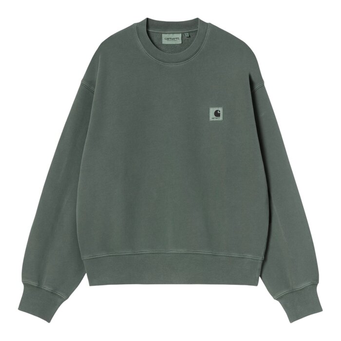 Carhartt WIP W' Nelson Sweatshirt - Dark Scarab(Garment Dyed)