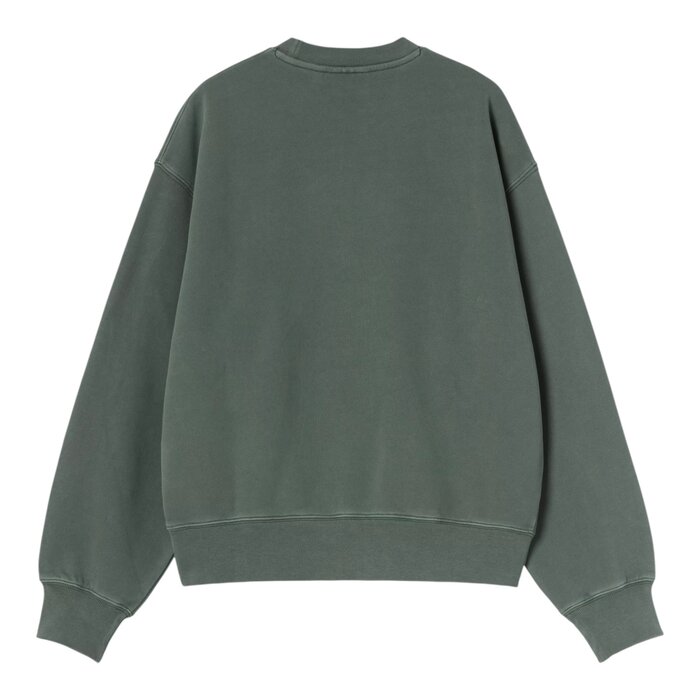 Carhartt WIP W' Nelson Sweatshirt - Dark Scarab(Garment Dyed)