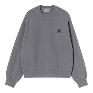 Carhartt WIP W' Nelson Sweatshirt - Styx(Garment Dyed)