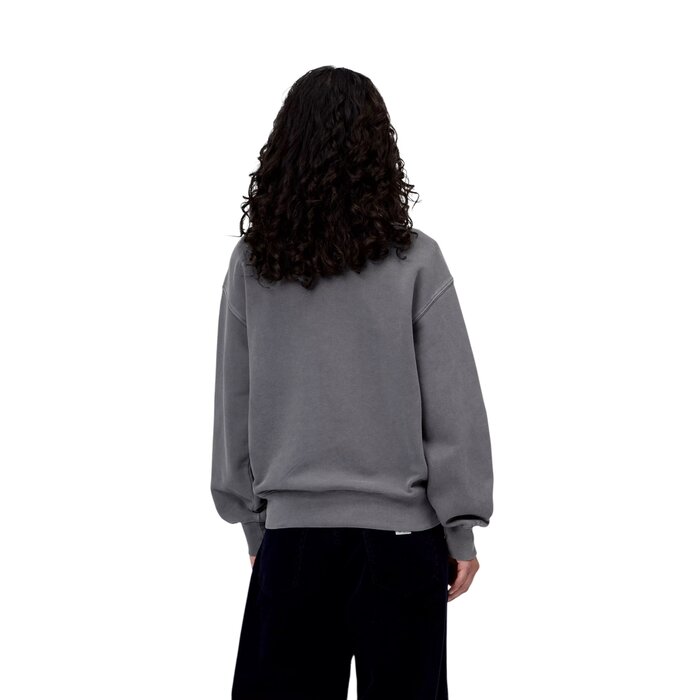 Carhartt WIP W' Nelson Sweatshirt - Styx(Garment Dyed)