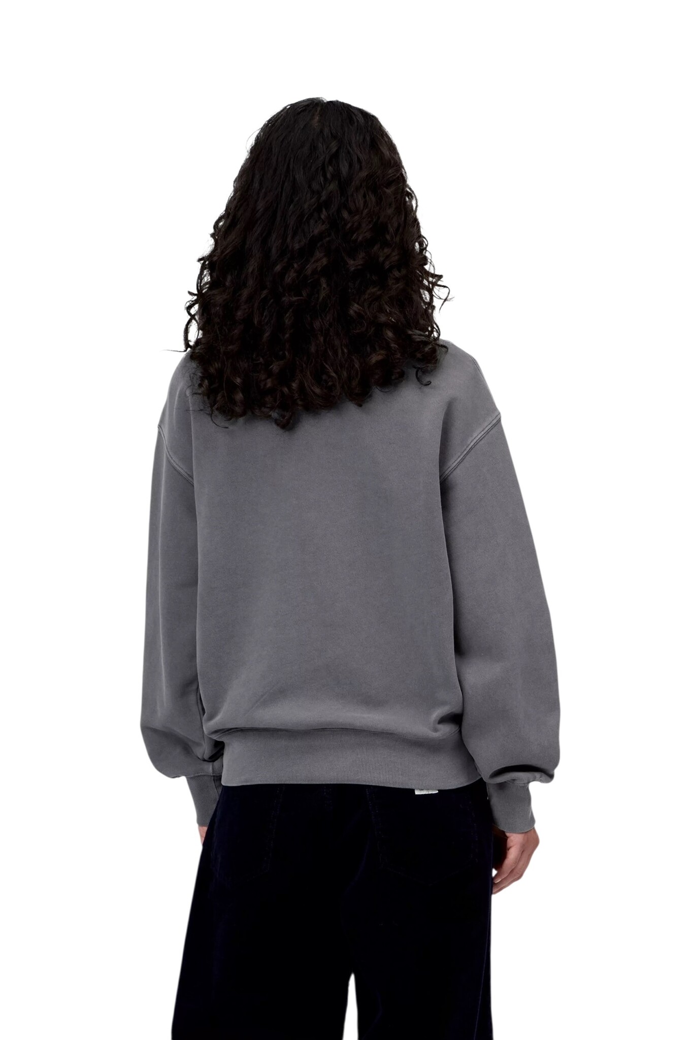 Carhartt WIP W' Nelson Sweatshirt - Styx(Garment Dyed)