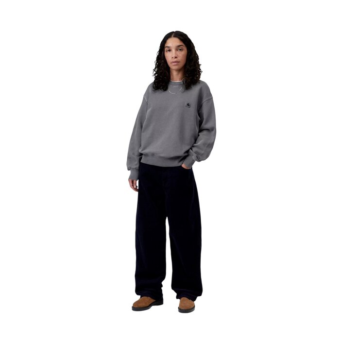 Carhartt WIP W' Nelson Sweatshirt - Styx(Garment Dyed)